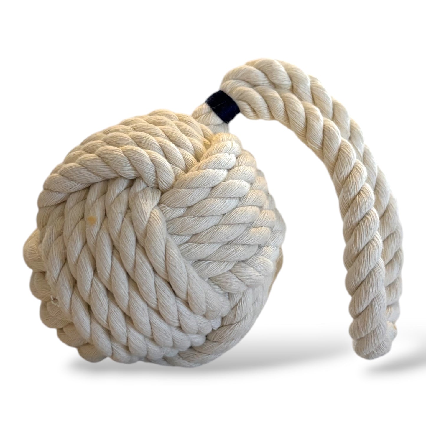 Monkey's Fist Dog Toy | Natural Cotton | Odd Cod Studio