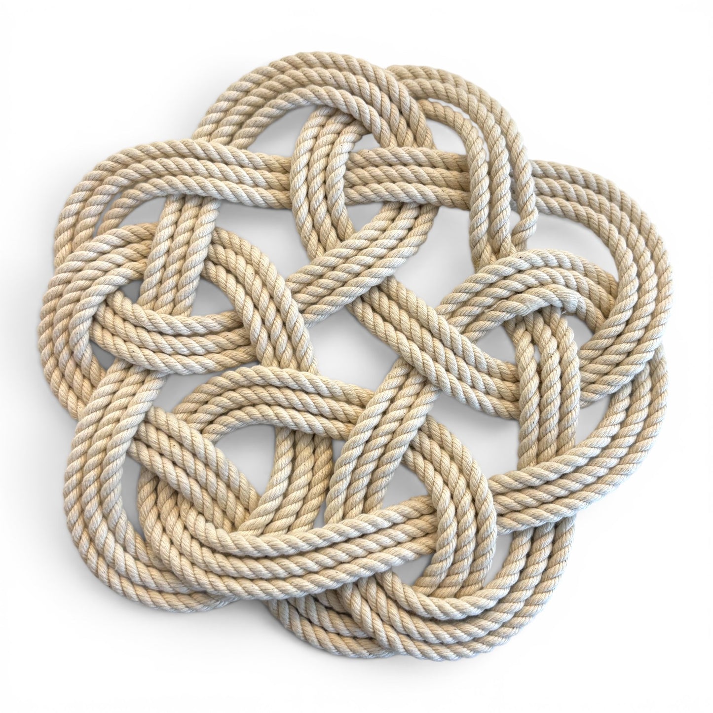 Kringle Mat | Handcrafted Rope Table Mat | Odd Cod Studio