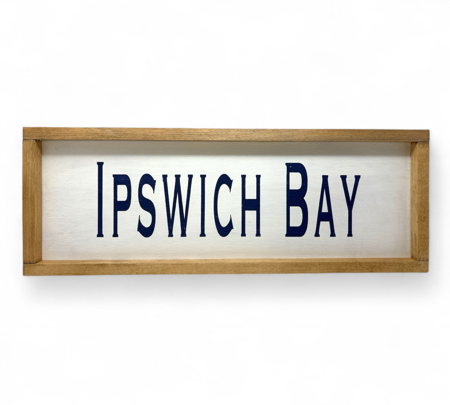 Ipswich Bay Hand-Painted Wooden Sign