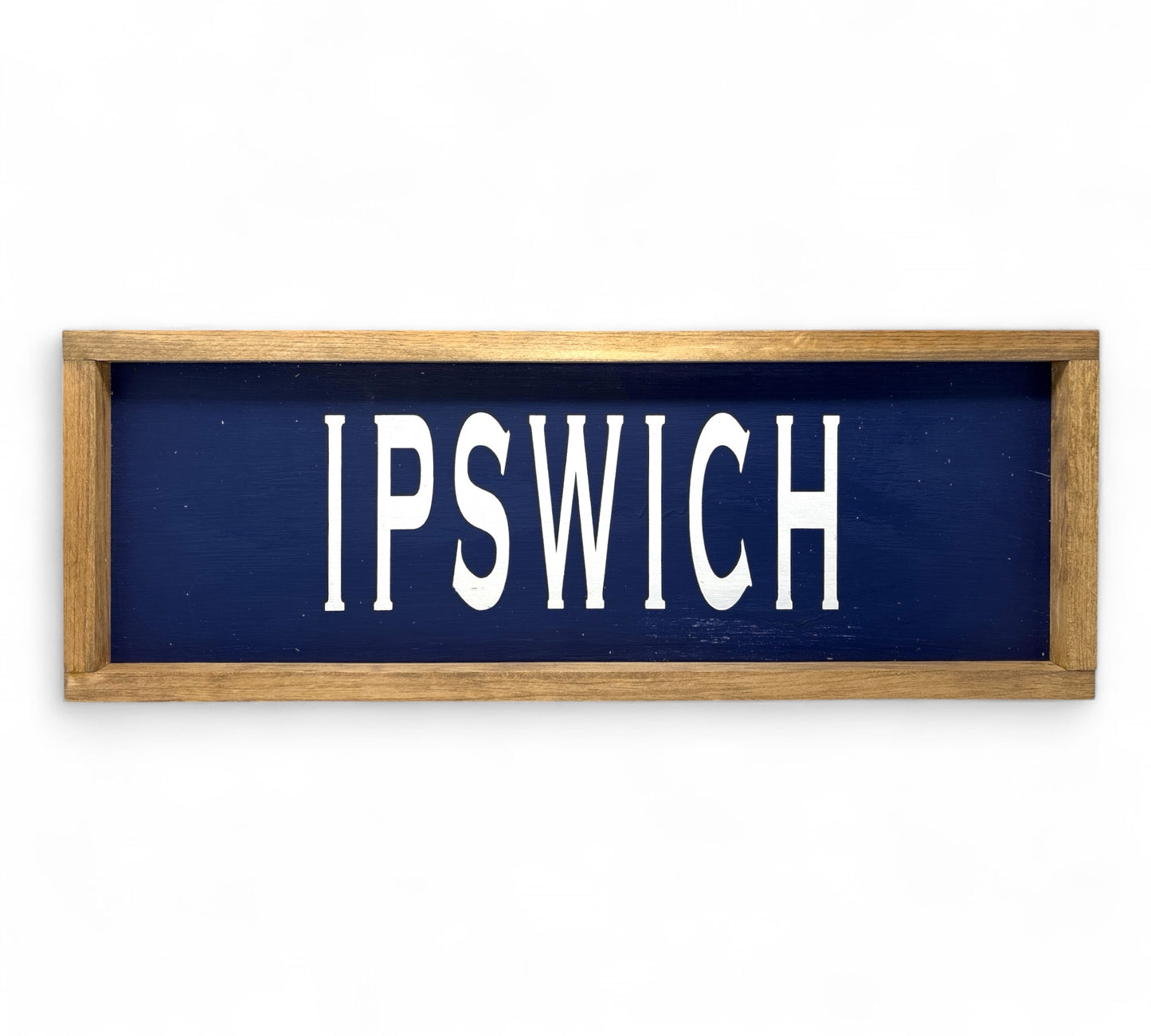 Ipswich Hand-Painted Wooden Sign