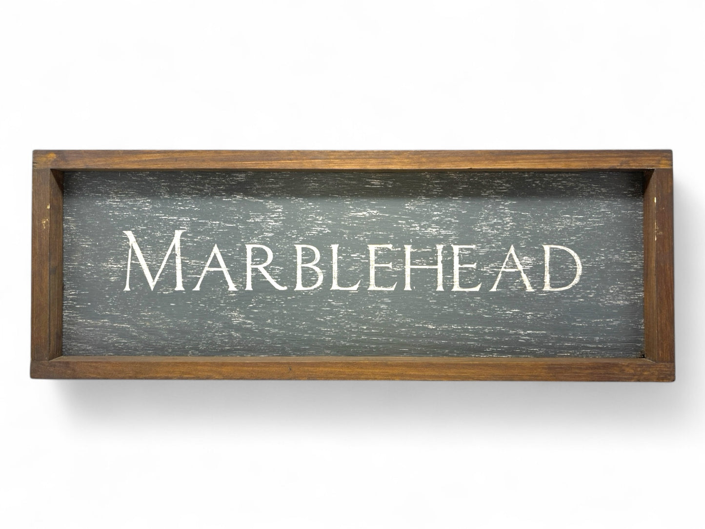 Marblehead Hand-Painted Wooden Sign