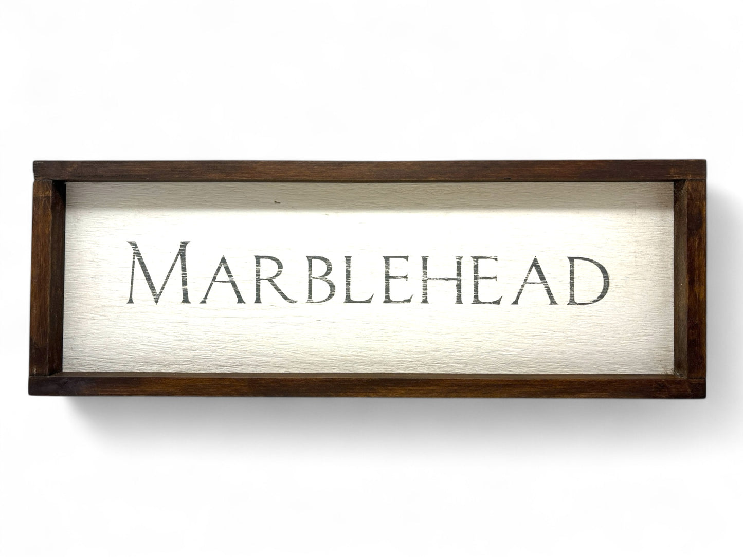 Marblehead Hand-Painted Wooden Sign