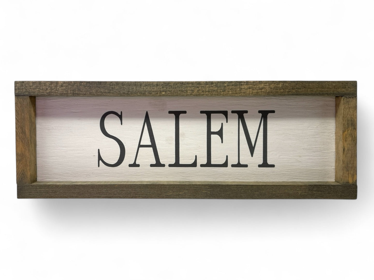 Salem Hand-Painted Wooden Sign