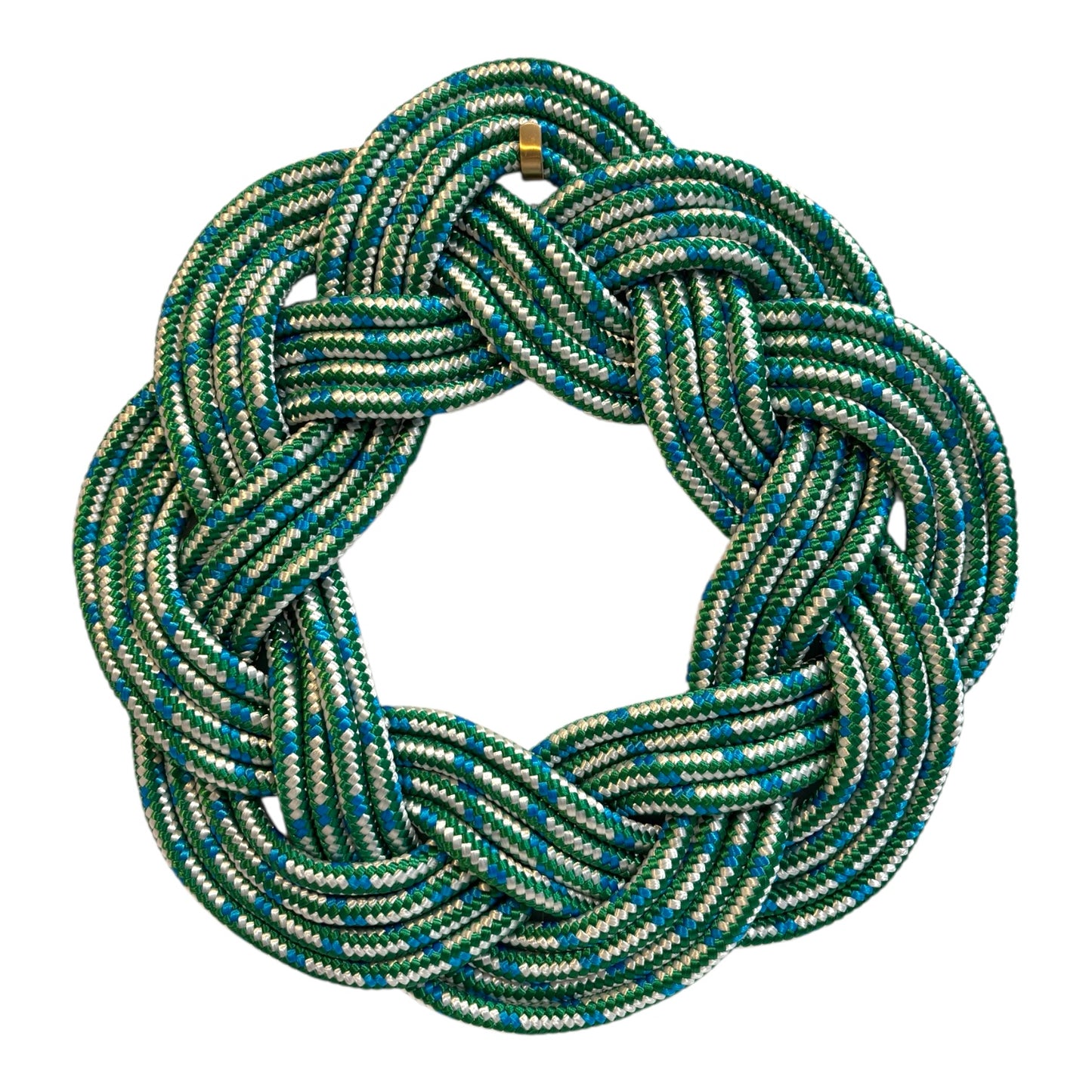 Modern Turk’s Head Wreath (Braided Marine Line) - 16"