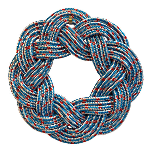 Modern Turk’s Head Wreath (Braided Marine Line) - 16"