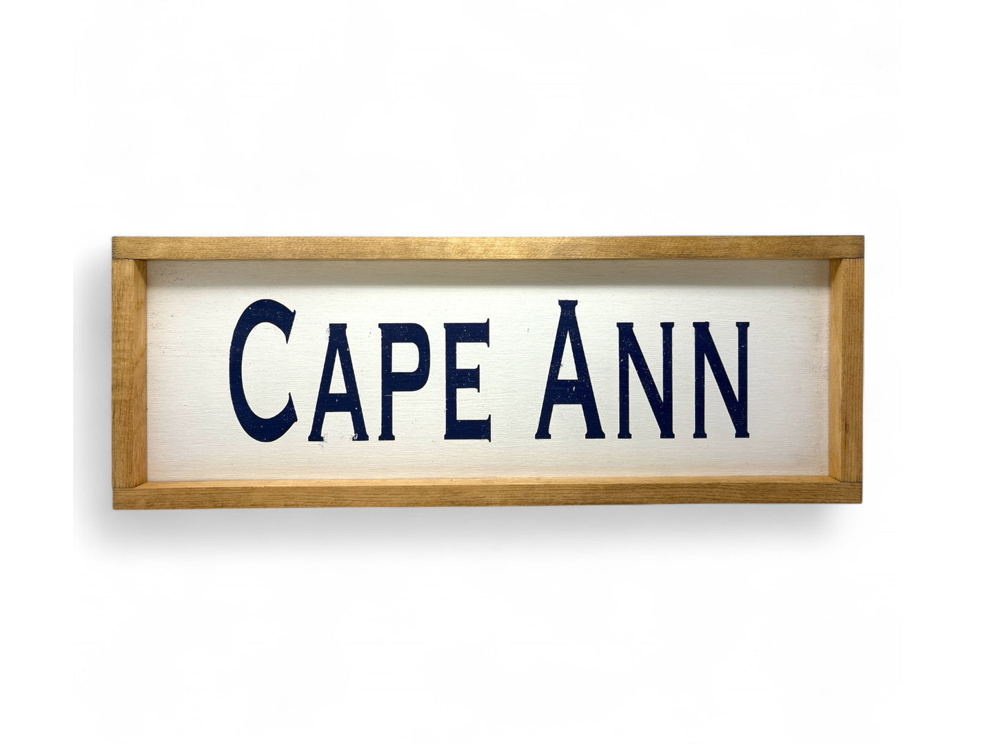 Cape Ann Hand-Painted Wooden Sign