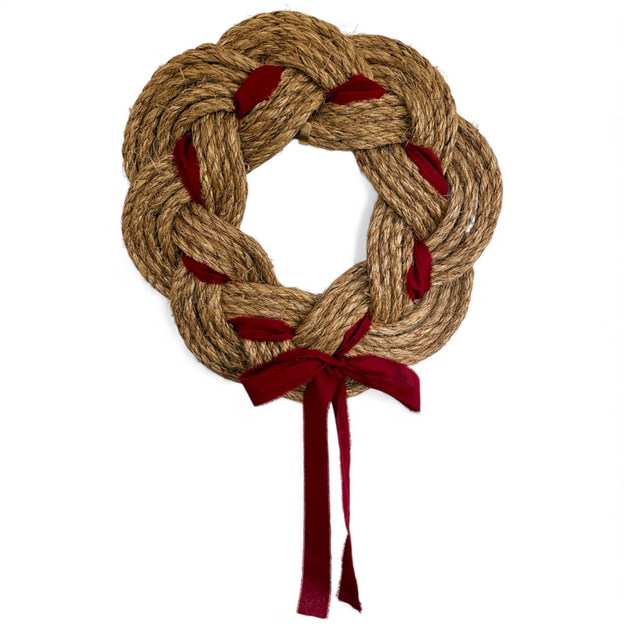 Classic Turk’s Head Wreath (Manila Rope) - 16"