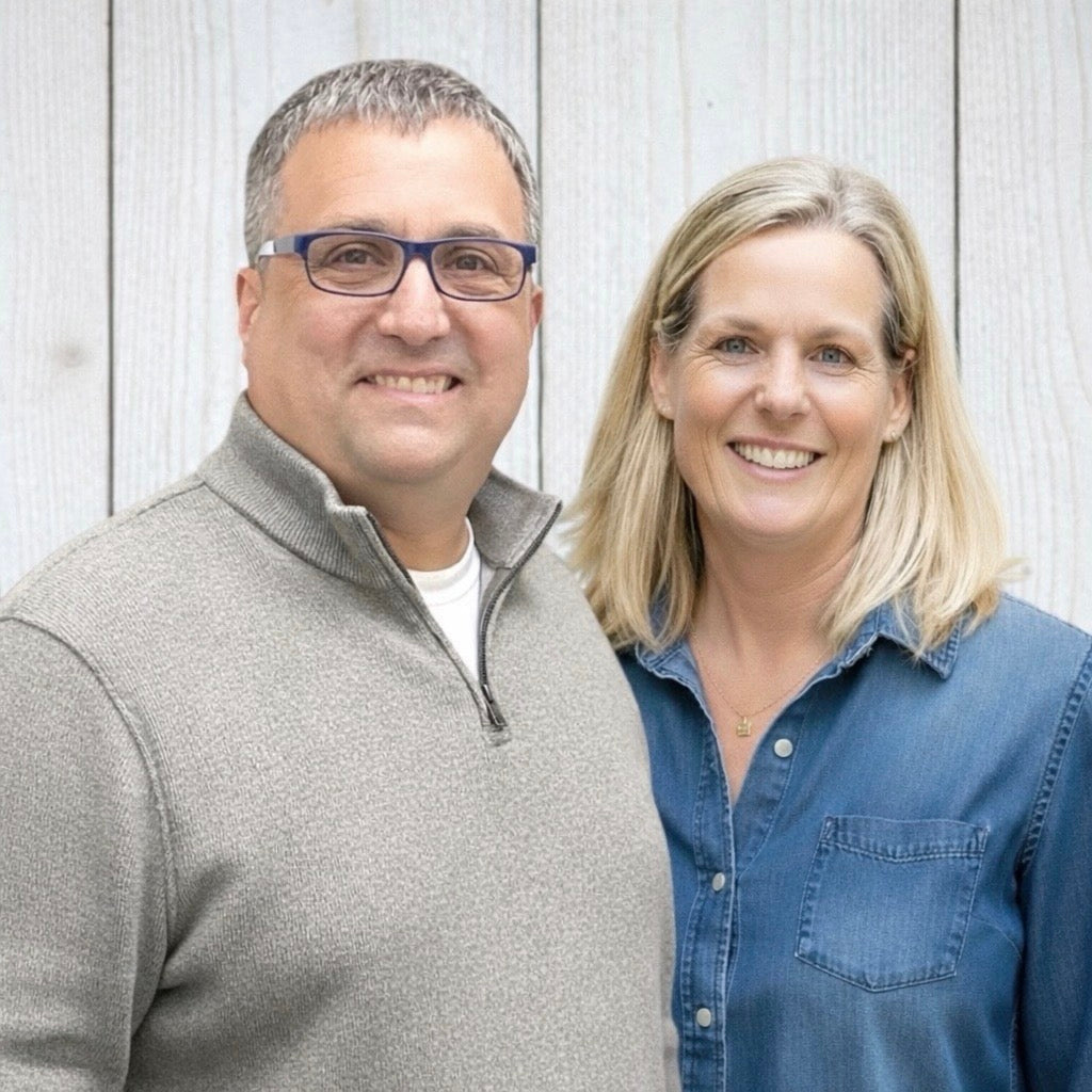 Michele and Gary Barden, founders of Odd Cod Studio, Swampscott, Massachusetts