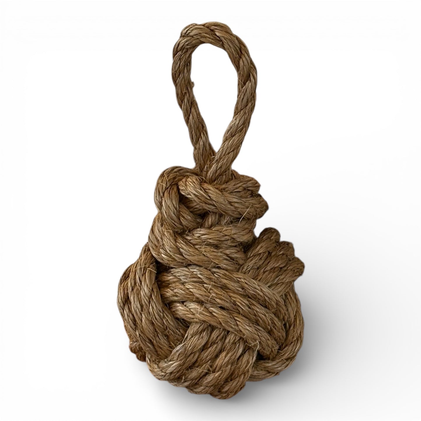 Manila rope doorstop