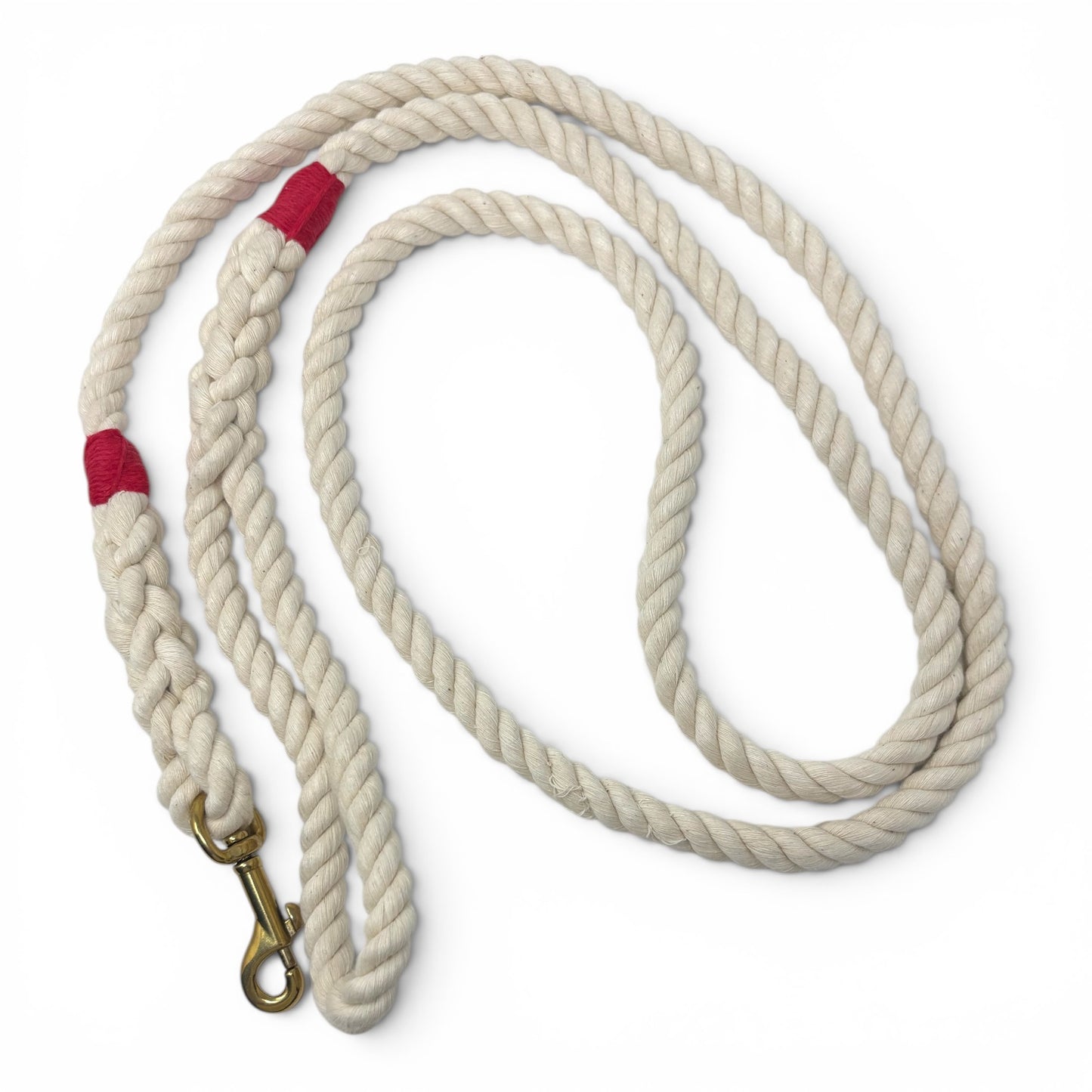 Coastal Canine Rope Dog Leash | Hand-Spliced Cotton | Odd Cod Studio