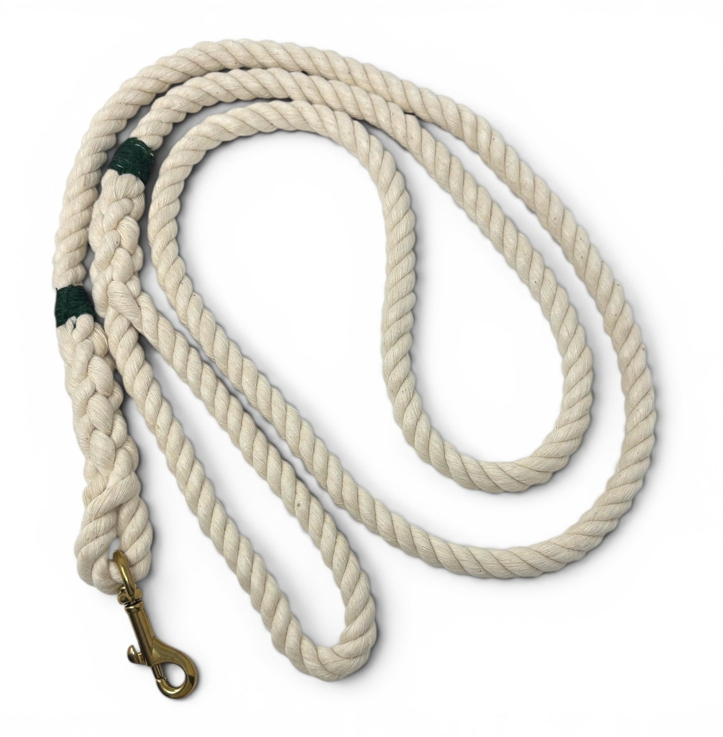 Coastal Canine Rope Dog Leash | Hand-Spliced Cotton | Odd Cod Studio