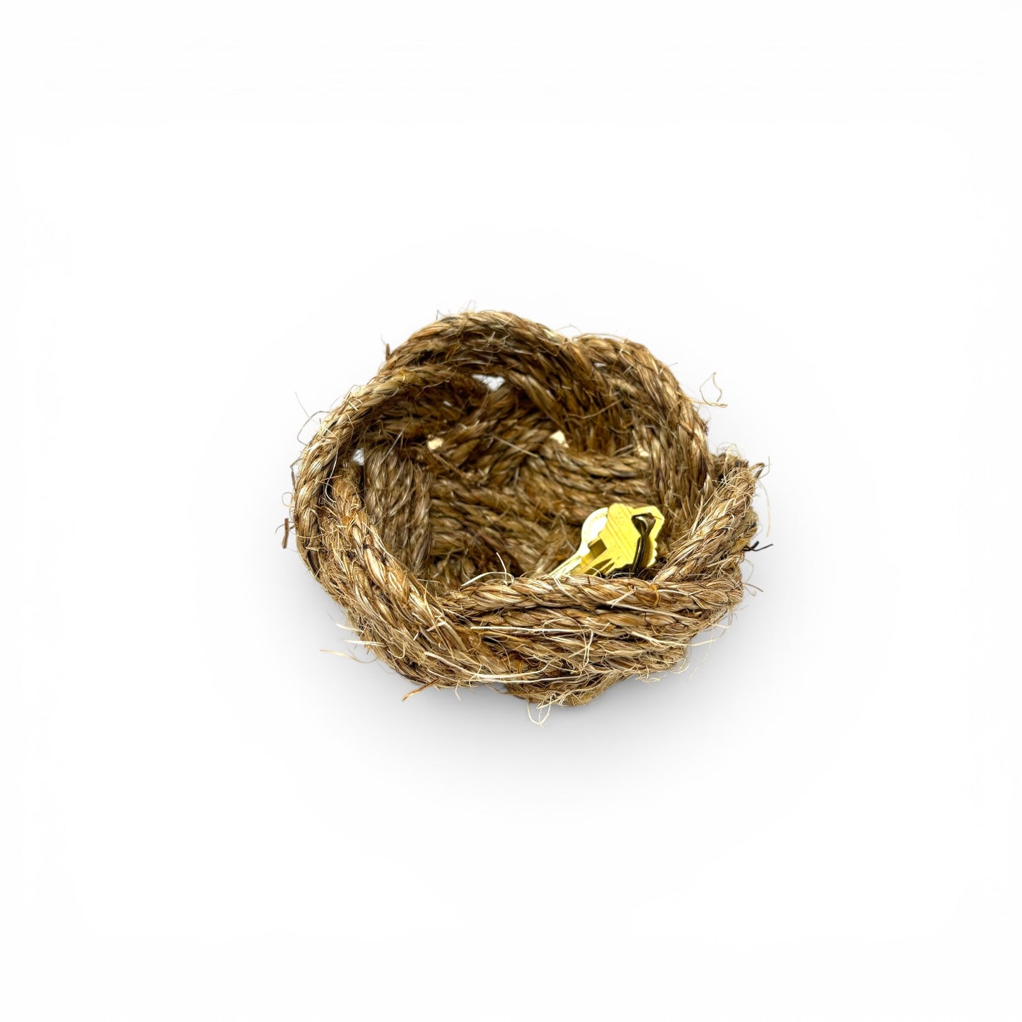 Turk's Head Rope Bowl | Manila Rope | Coastal Artisan Decor | Odd Cod Studio