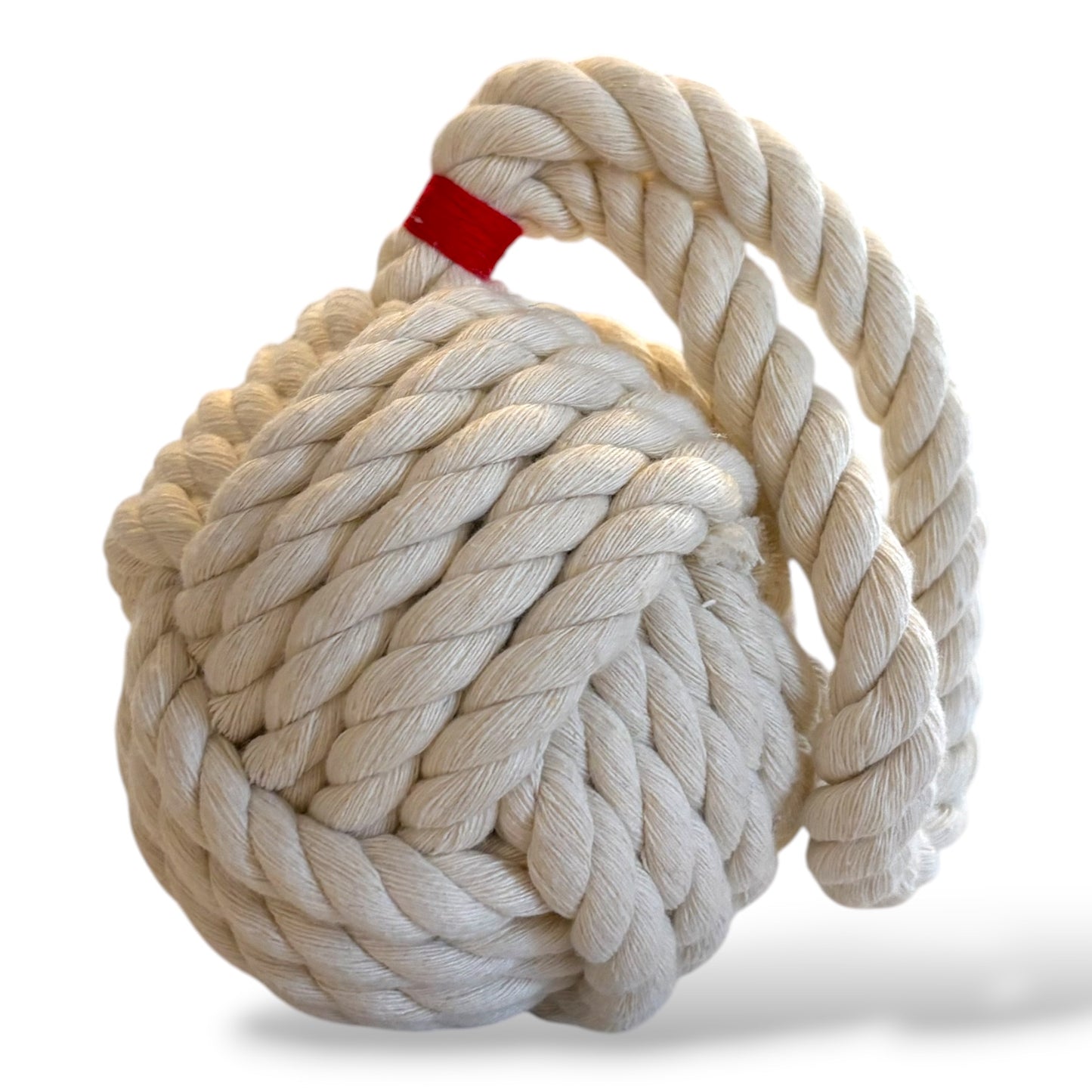 Monkey's Fist Dog Toy | Natural Cotton | Odd Cod Studio