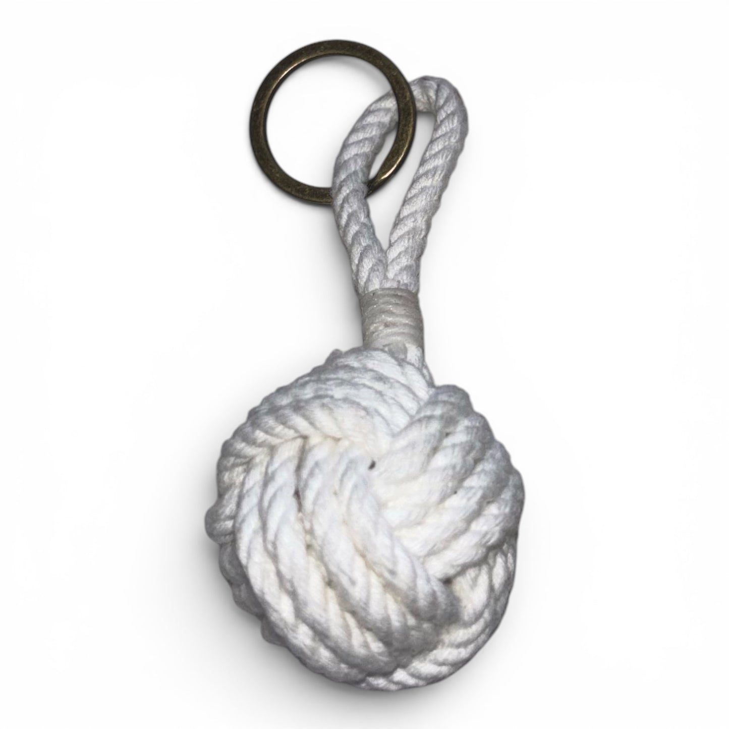 Monkey's Fist Keychain | Coastal Artisan Decor