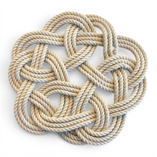 Kringle Mat | Handcrafted Rope Table Mat | Odd Cod Studio