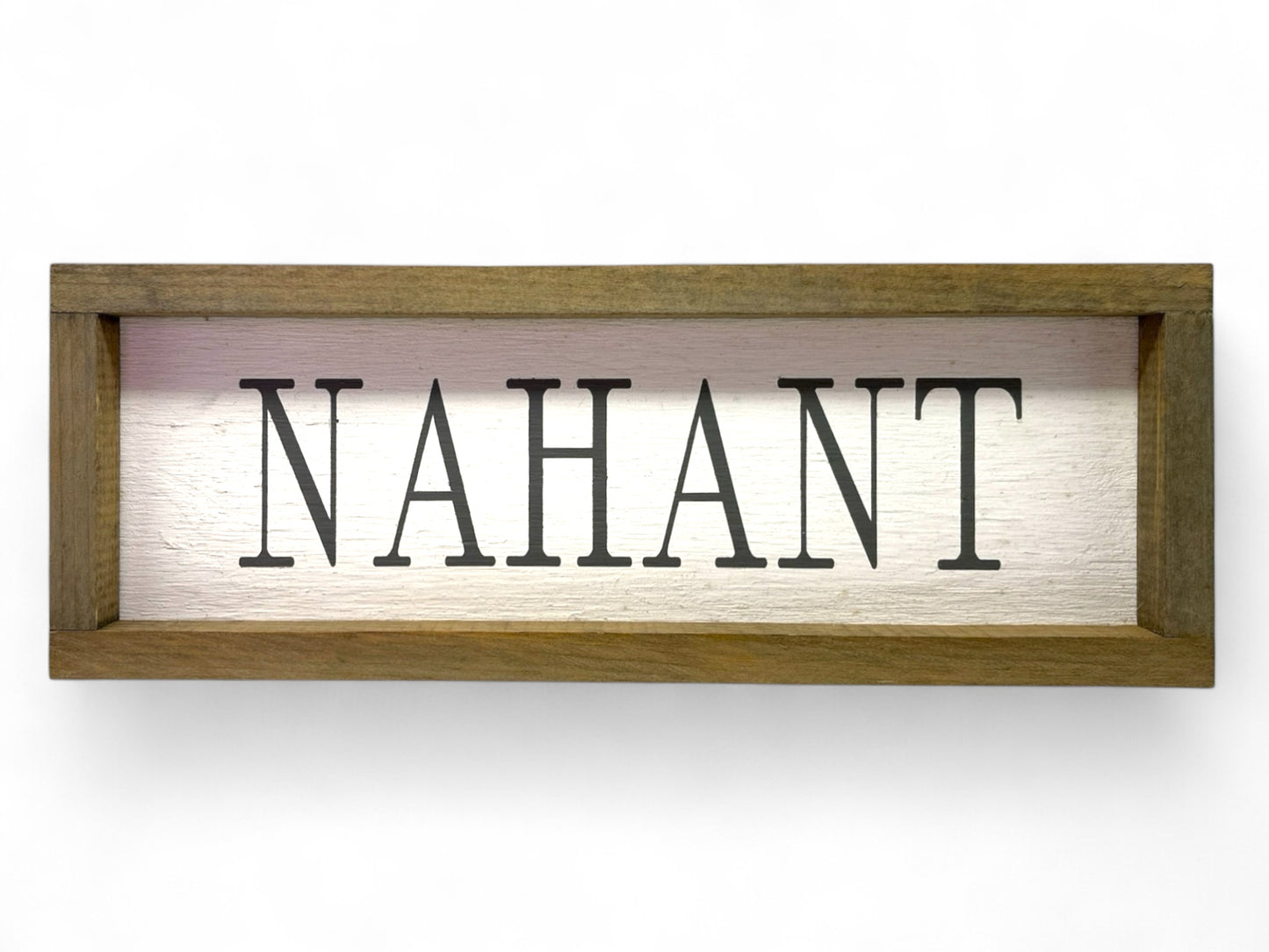 Nahant Hand-Painted Wooden Sign
