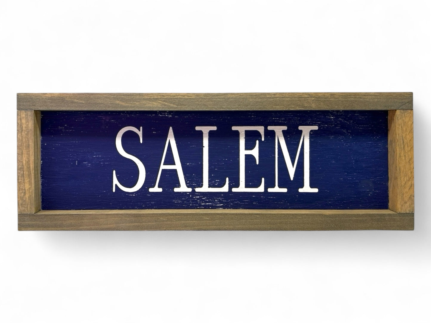 Salem Hand-Painted Wooden Sign