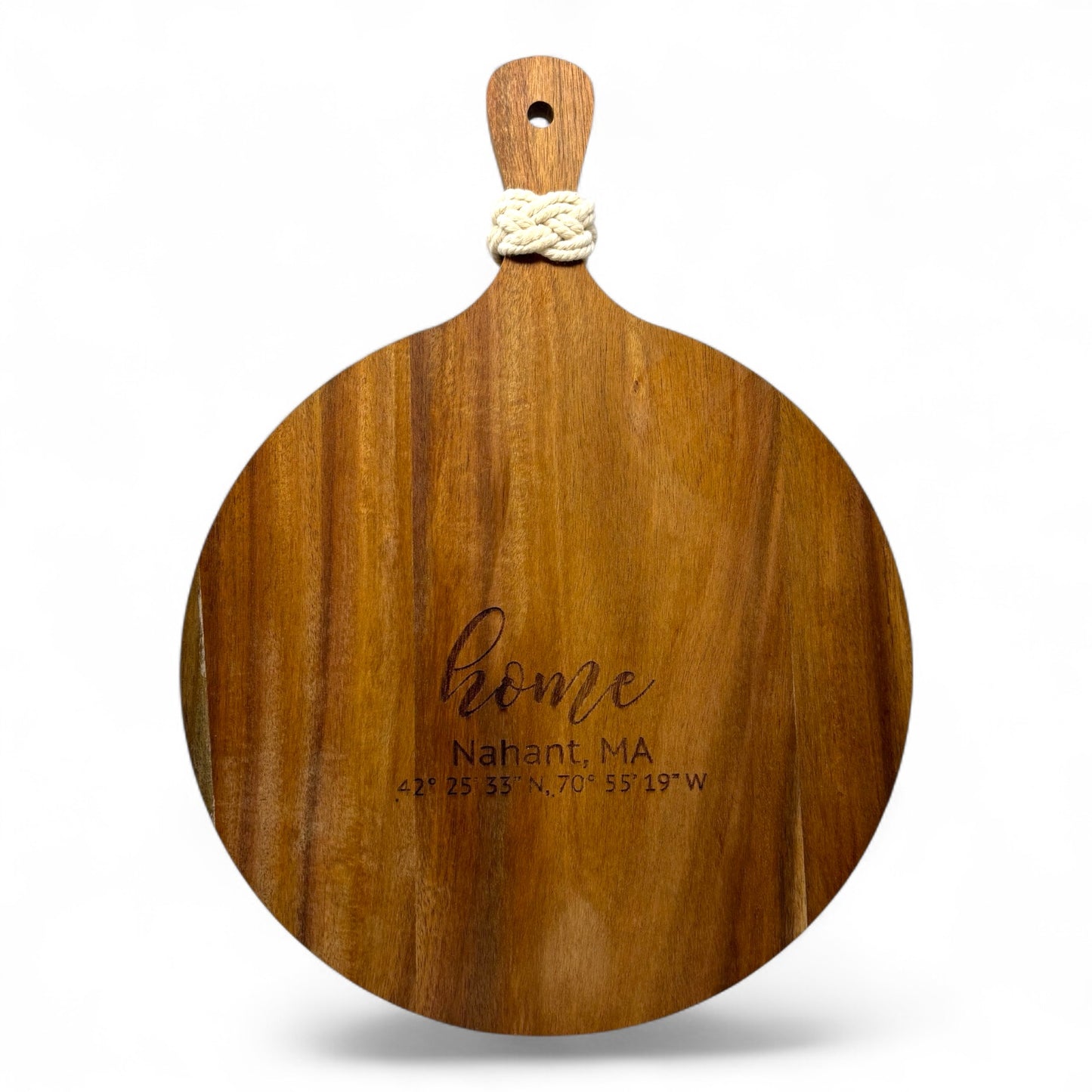 “Home” Acacia Cutting Board