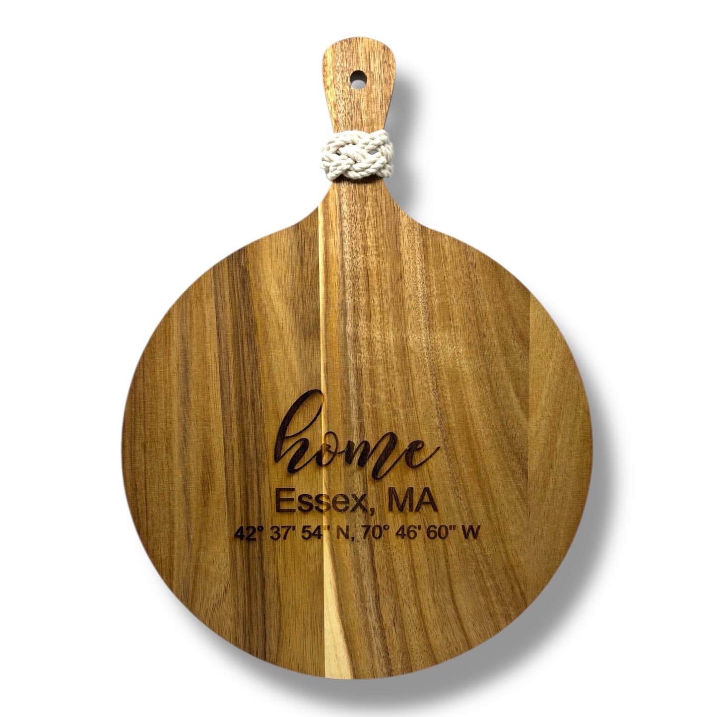 “Home” Acacia Cutting Board