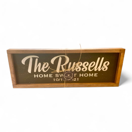 Family Name Sign