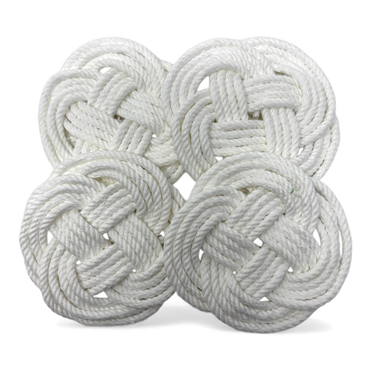 Handcrafted Rope Coasters - Set of 4