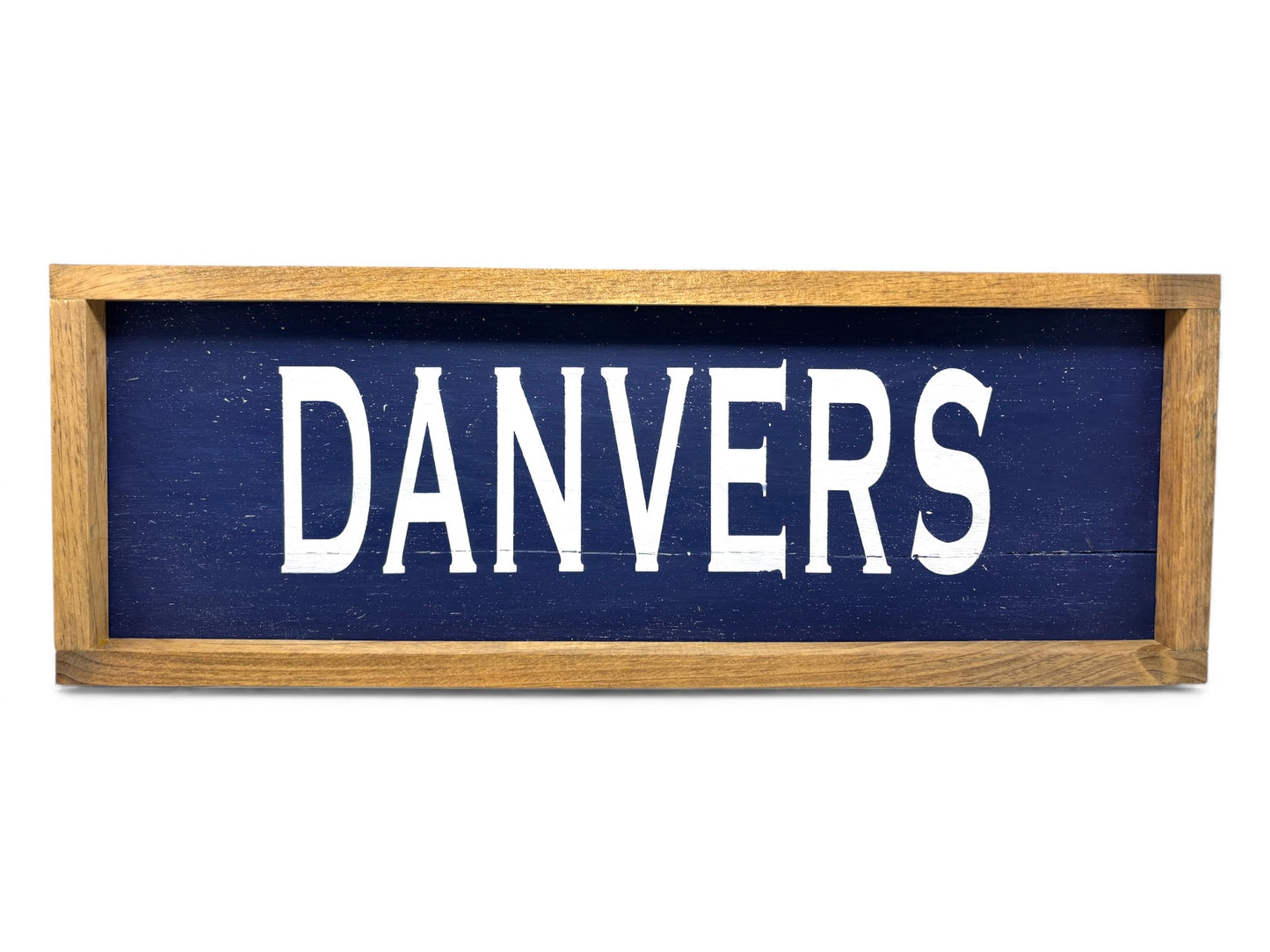 Danvers Hand-Painted Wooden Sign