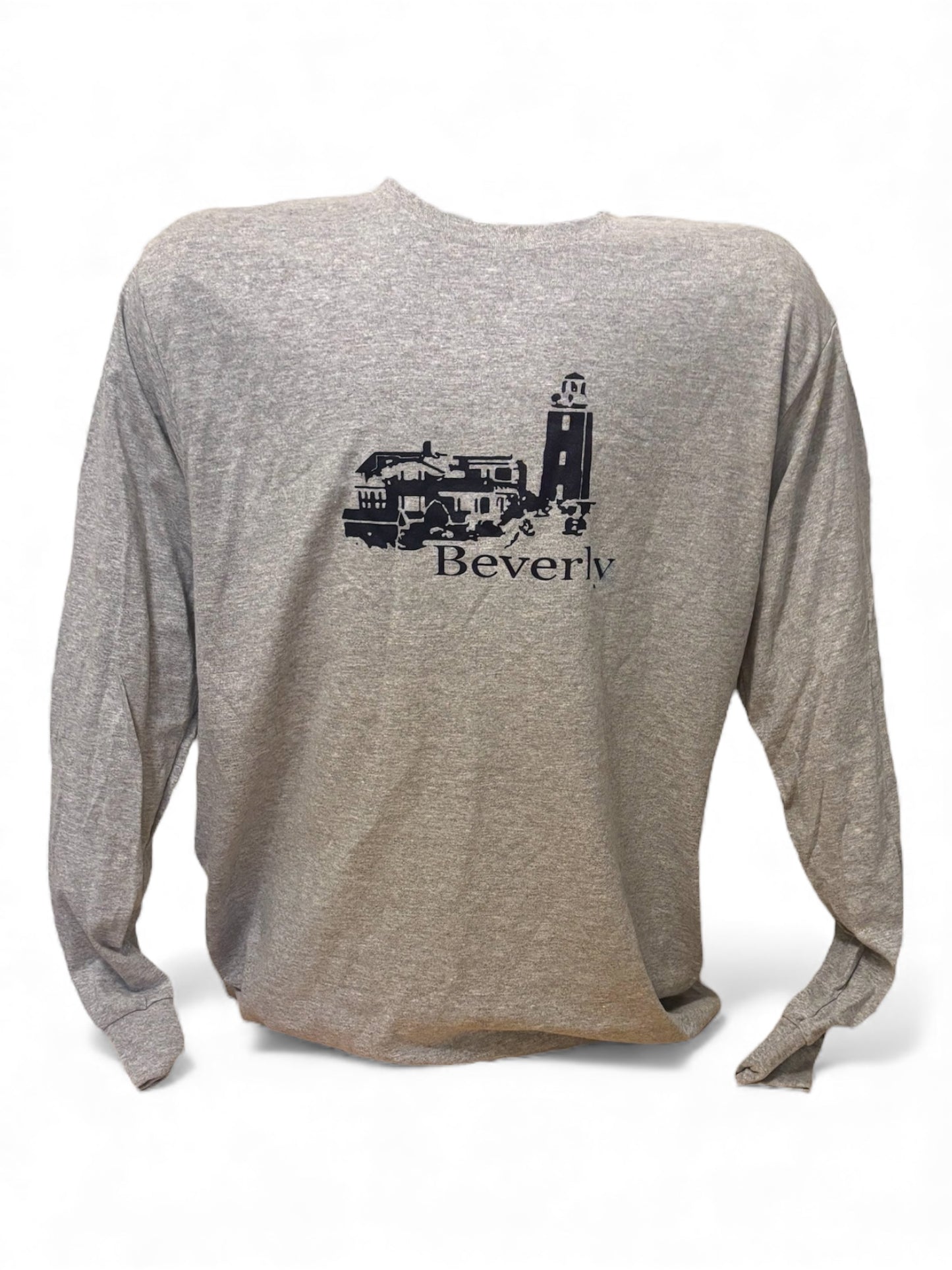 Beverly Hospital Point Lighthouse T-Shirt, Long-Sleeve