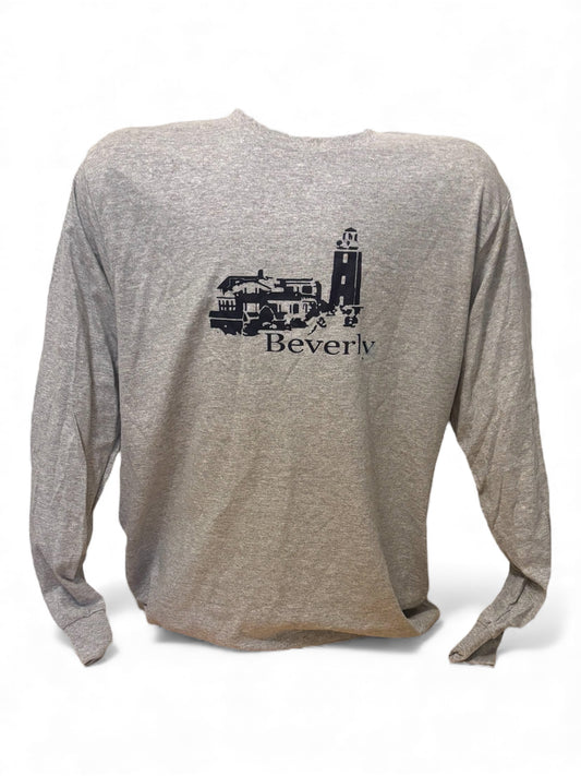 Beverly Hospital Point Lighthouse T-Shirt, Long-Sleeve