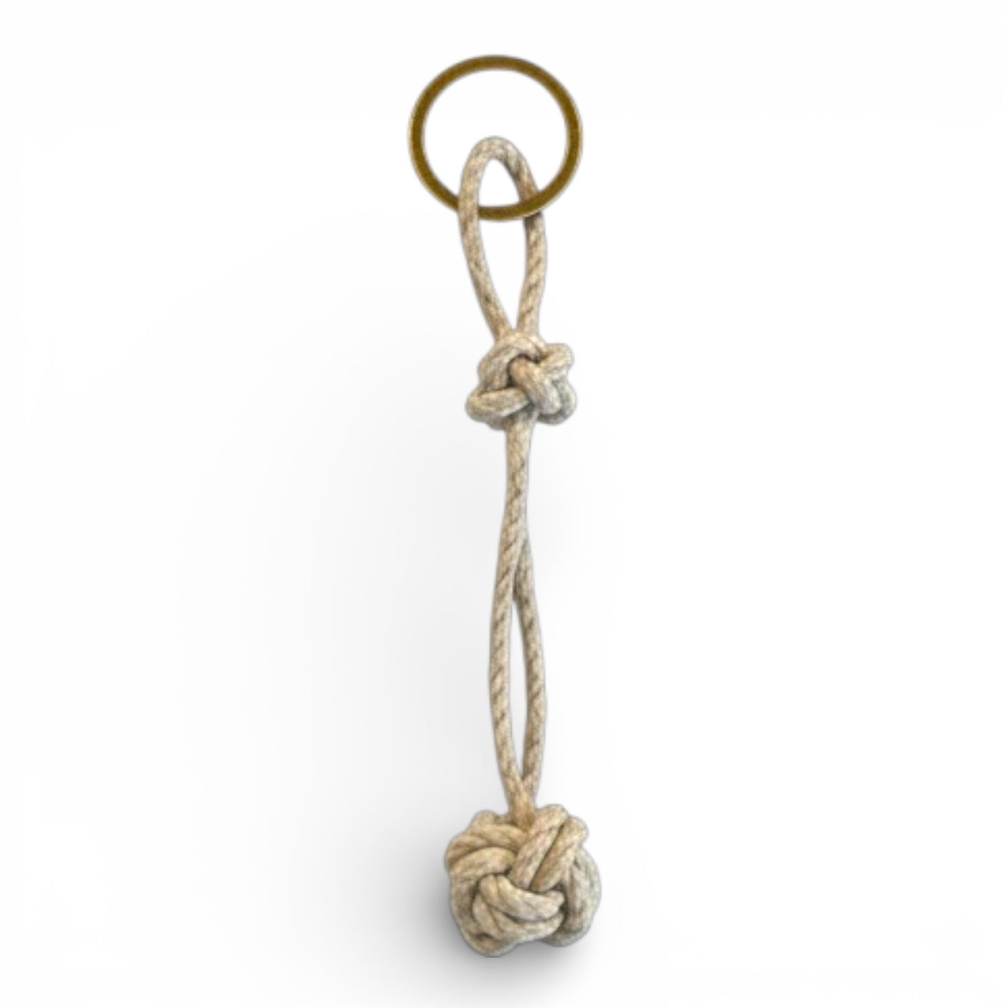 Boatswain's Whistle Knot Keychain | Coastal Artisan Gift | Odd Cod Studio