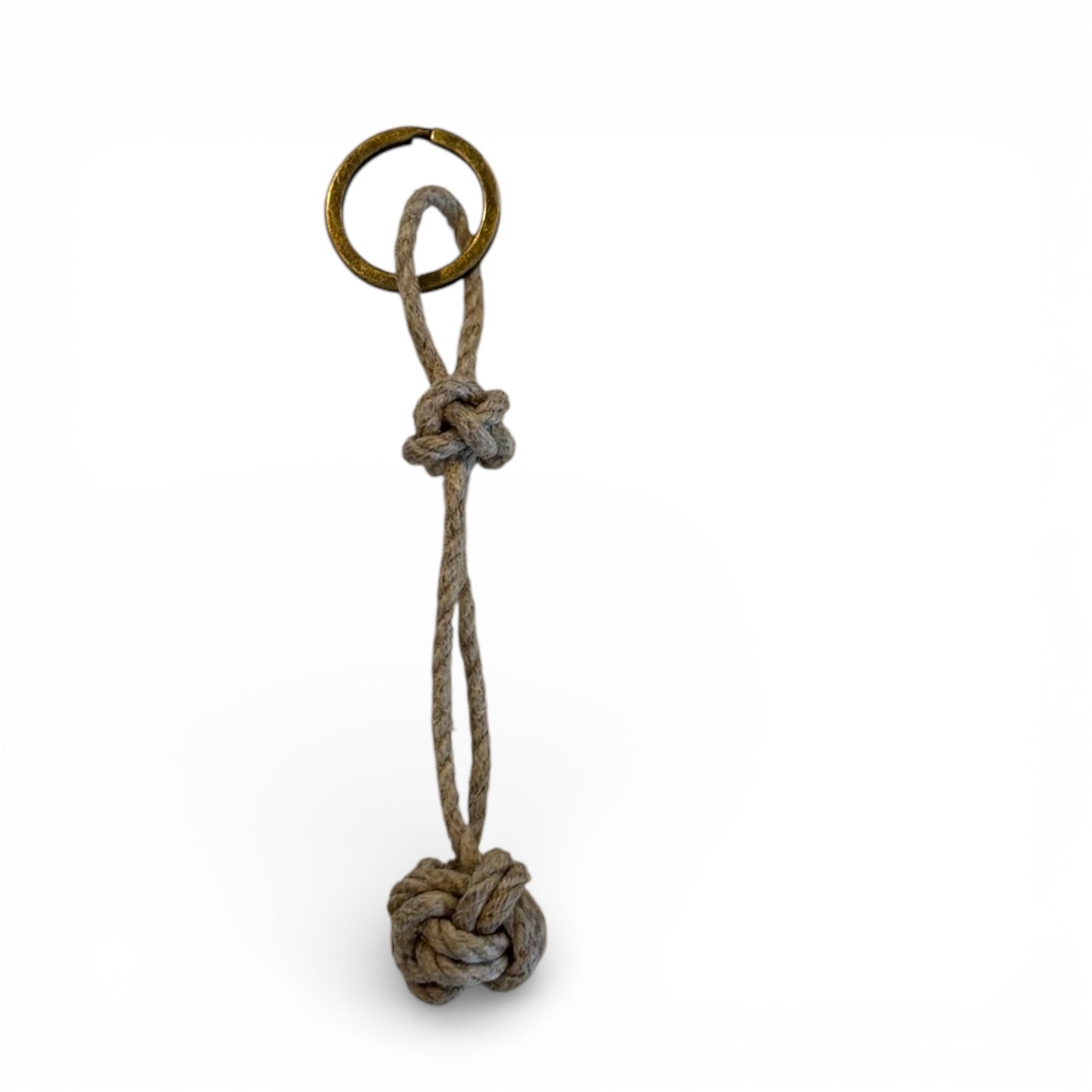 Boatswain's Whistle Knot Keychain | Coastal Artisan Gift | Odd Cod Studio